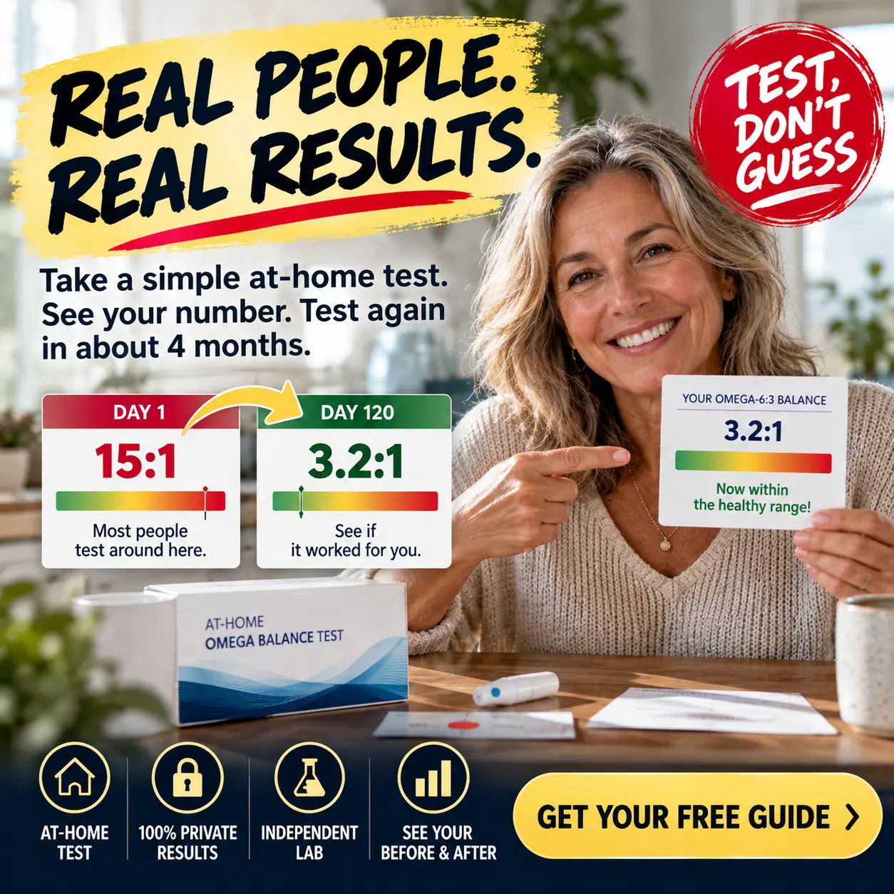 Ad sample: Before & after results