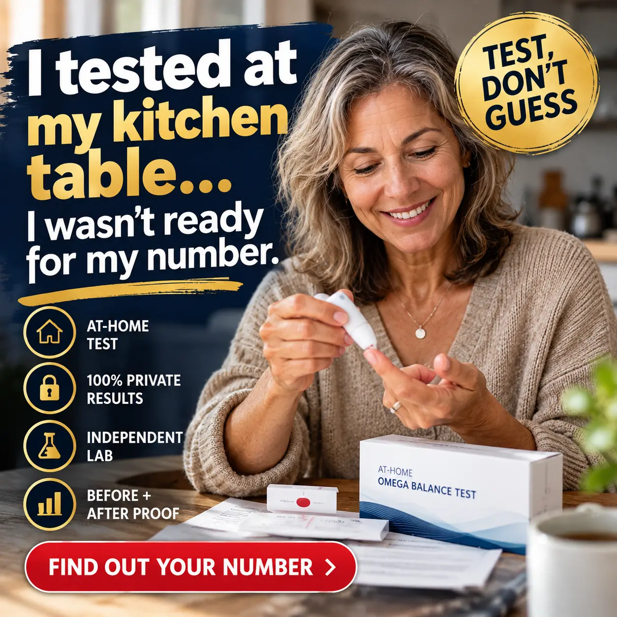 Ad sample: The kitchen-table test
