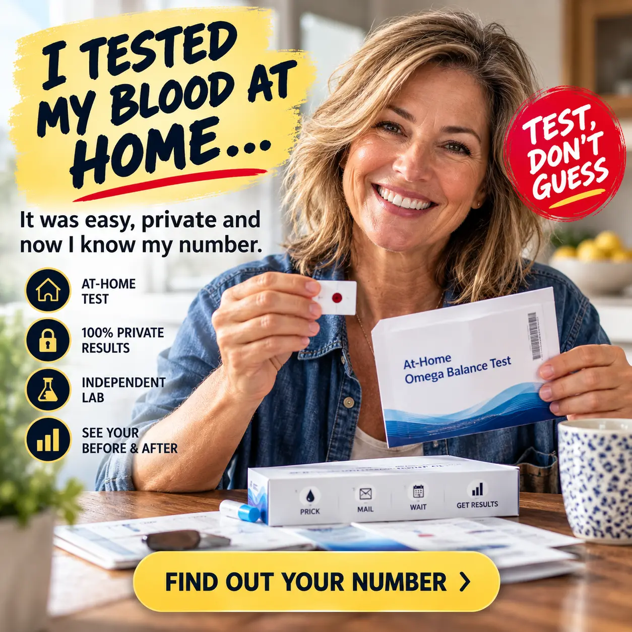 Ad sample: Know your number