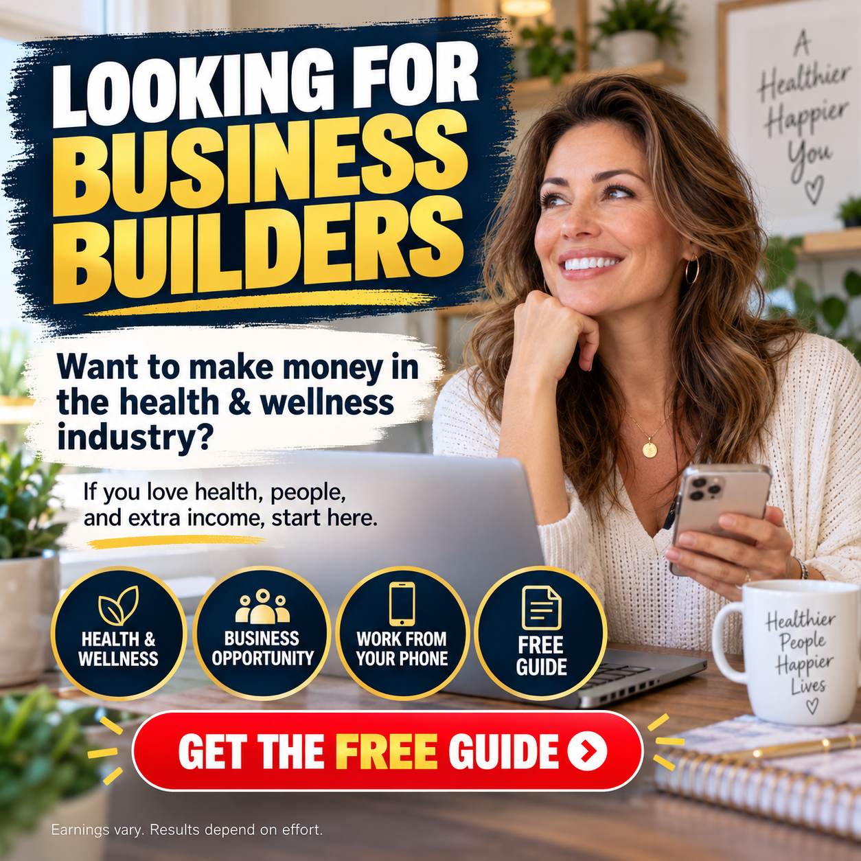 Ad sample: Looking for business builders